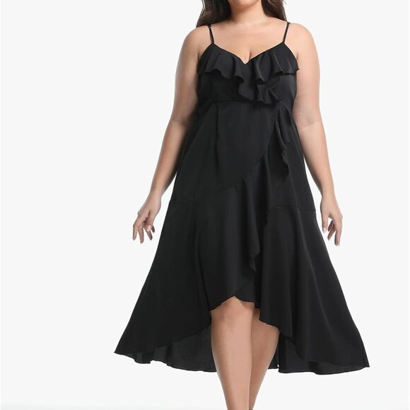 Wide Width Flat Sandals Women Open Toe Dressy Comfortable Work Footwear - Picture 3 of 6